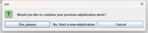Resume adjudication prompt