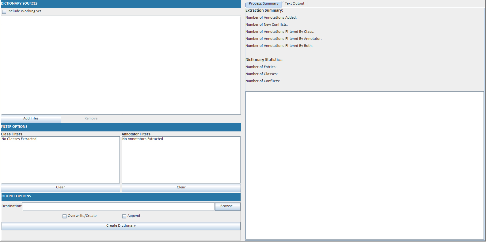 Dictionary Manager
